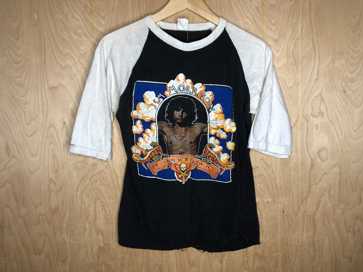 1980’s Jim Morrison Memorial Raglan “Parking Lot” - Small product image 1